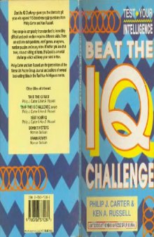 Beat the IQ Challenge. MENSA puzzles