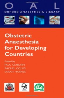 Anaesthesia for Obstetrics in Developing Countries