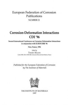 B0684 Corrosion-deformation interactions (EFC 21) (matsci)