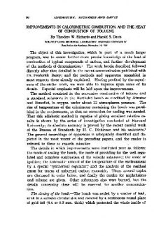 Improvements in Calorimetric Combustion, and the Heat of Combustion of Toluene (1916)(en)(9s)