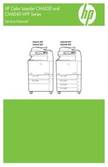 HP Color LaserJet CM6030, CM6040 MFP Series Service Manual