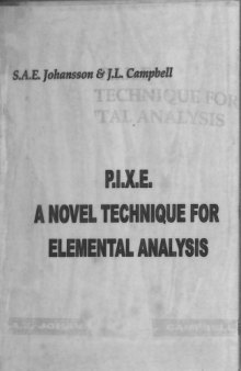 PIXE: A Novel Technique for Elemental Analysis