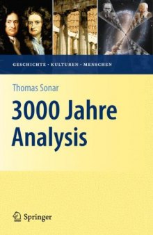 3000 Jahre Analysis: Geschichte, Kulturen, Menschen