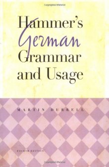 Hammer’s German Grammar and Usage, 4th Edition  