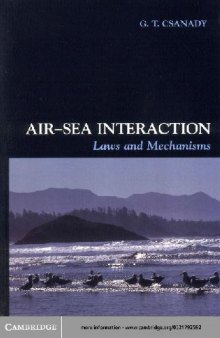 Air-sea interaction: laws and mechanisms