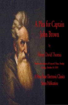 A Plea For Captain Brown