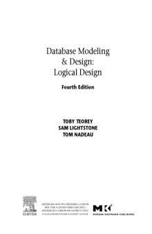 Database modeling & design : logical design