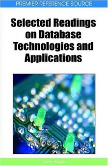 Selected Readings on Database Technologies and Applications