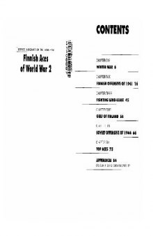 Finnish Aces of World War II