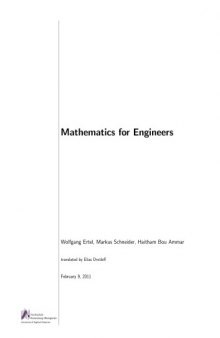 Mathematics for Engineers 
