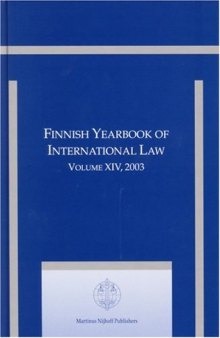 Finnish Yearbook of International Law, 14 (2003) (Finnish Yearbook of International Law)