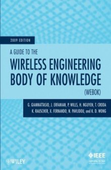 A Guide to the Wireless Engineering Body of Knowledge (WEBOK)