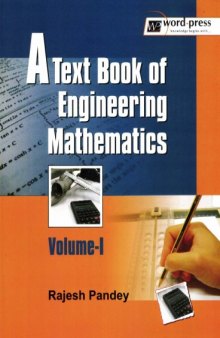 A Text Book of Engineering Mathematics. Volume I