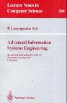 Advanced Information Systems Engineering: 4th International Conference CAiSE '92 Manchester, UK, May 12–15, 1992 Proceedings