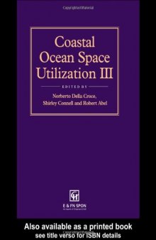 Coastal Ocean Space Utilization III