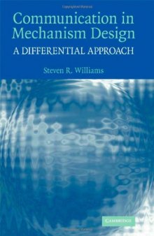 Communication in Mechanism Design: A Differential Approach
