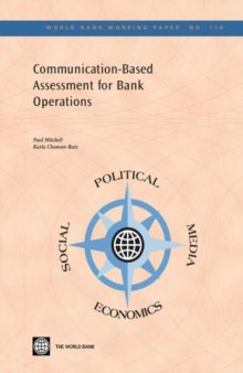 Communication-based Assessment for Bank Operations (World Bank Working Papers)