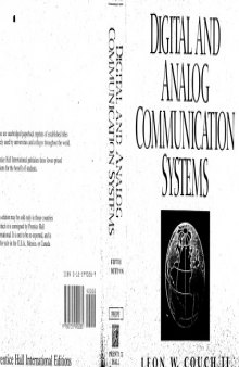 Digital and Analog Communication Systems (Prentice Hall International Editions)