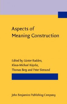 Aspects of Meaning Construction (Z 136)