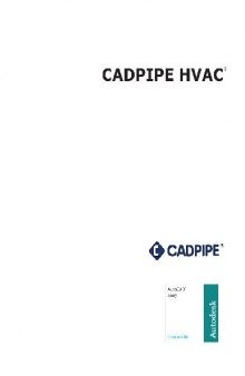 Cadpipe Hvac Ver 8.1 Manuals