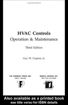 HVAC Controls - Operation & Maintenance