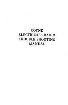 Coyne electrical-radio trouble shooting Manual