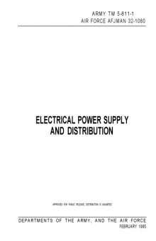 Electrical Power Supply And Distribution