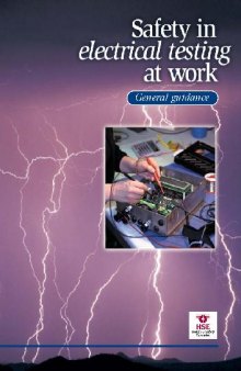 Electricity at Work: Safe Working Practices (HS(G))