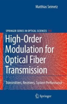 High-order modulation for optical fiber transmission