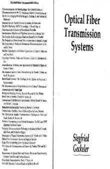 Optical fiber transmission systems