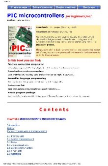 The PIC Microcontroller Book