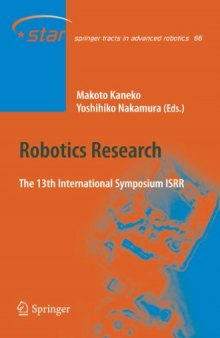 Robotics Research: The 13th International Symposium ISRR