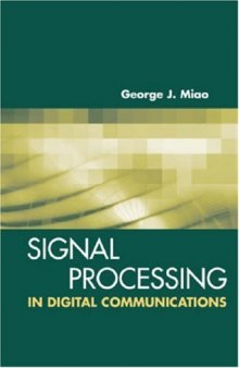 Signal Processing for Digital Communications (Artech House Signal Processing Library)