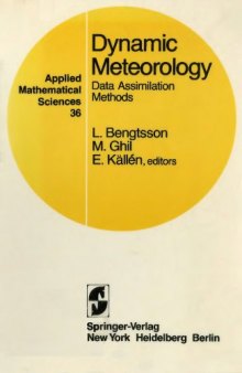 Dynamic meteorology: data assimilation methods