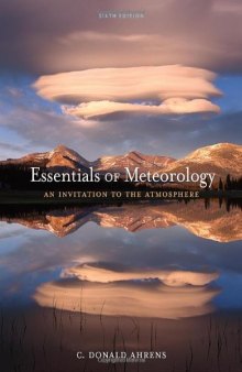 Essentials of meteorology: an invitation to the atmosphere