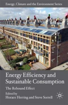 Energy Efficiency and Sustainable Consumption: The Rebound Effect (Energy, Climate and the Environment)