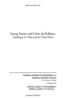 Energy Futures and Urban Air Pollution