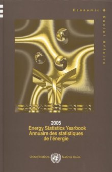 Energy Statistics Yearbook 2005 (English and French)