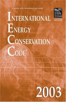 International Energy Conservation Code 2003: Looseleaf Version (International Energy Conservation Code (Looseleaf))