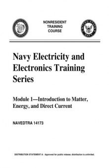 Introduction to Matter, Energy, and Direct Current