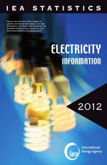 Electricity Information 2012: With 2011 Data