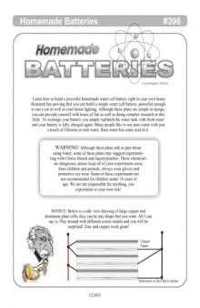 Homemade Batteries