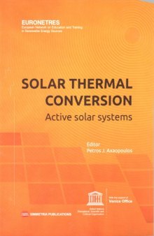 Solar Thermal Conversion. Active Solar Systems