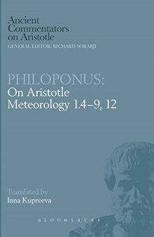 Philoponus : on Aristotle meteorology 1.4-9, 12
