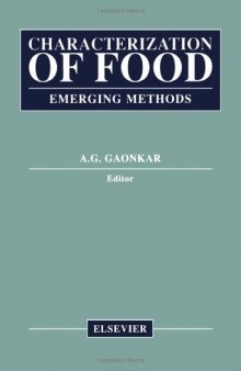 Characterization of food: emerging methods