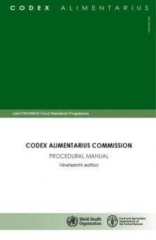 Codex alimentarius commission, procedural manual