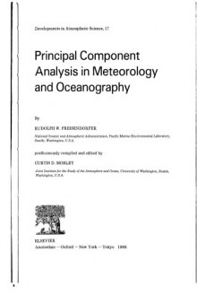 Principal component analysis in meteorology and oceanography