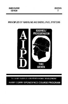 Principles of Gasoline and Diesel Fuel Systems