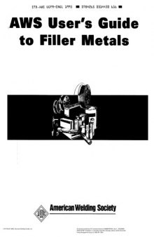 American Welding Society - User's Guide to Filler Metals