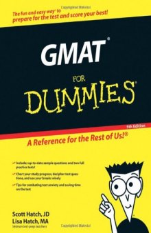 GMAT For Dummies (Gmat for Dummies)